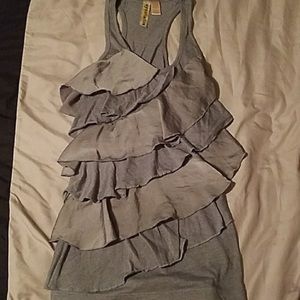 Cute dark grey dressy shirt